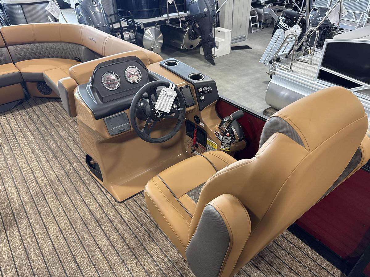 2027 Harris Cruiser 230 SLDH Tri-Toon W/Mercury 200HP