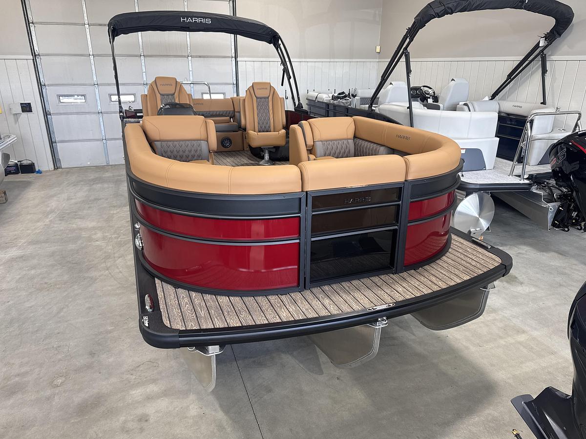 2027 Harris Cruiser 230 SLDH Tri-Toon W/Mercury 200HP