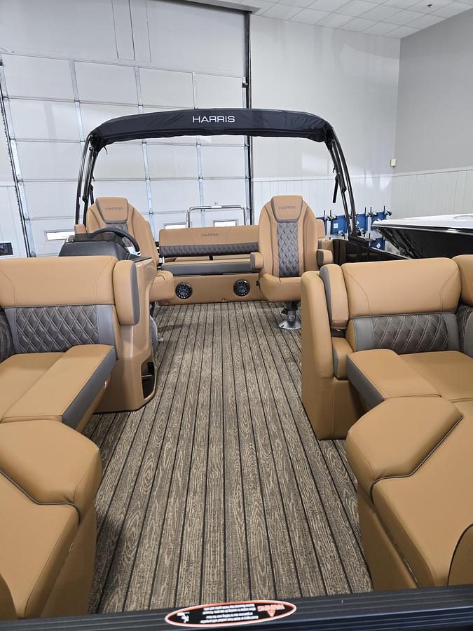 2027 Harris Cruiser 210 SLDH Tri-Toon W/Mercury 150HP
