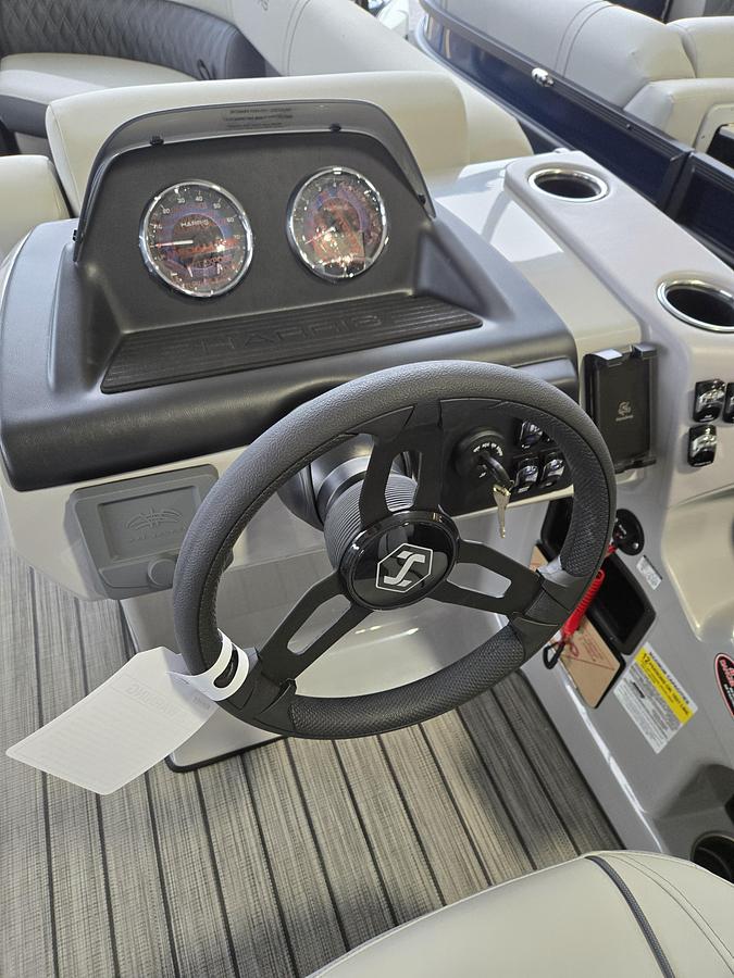 2027 Harris Cruiser 230 SLDH Tri-Toon W/Mercury 200HP