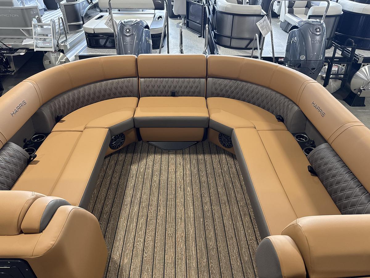 2027 Harris Cruiser 230 SLDH Tri-Toon W/Mercury 200HP