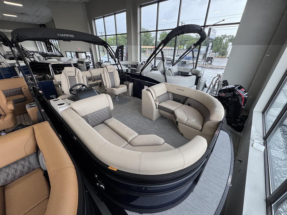 2027 Harris Cruiser 210 CWDH Tri-Toon W/Mercury 150HP