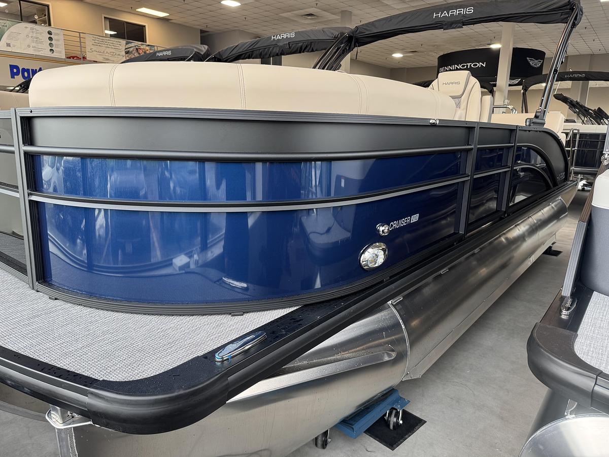2027 Harris Cruiser 210 CWDH Tri-Toon W/Mercury 150HP