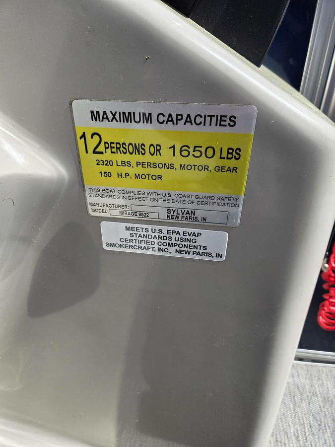 Used 2018 Sylvan 8522 LZ