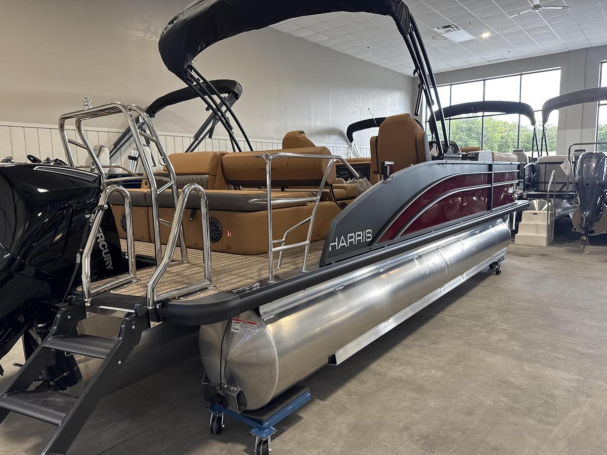 2027 Harris Cruiser 230 SLDH Tri-Toon W/Mercury 200HP