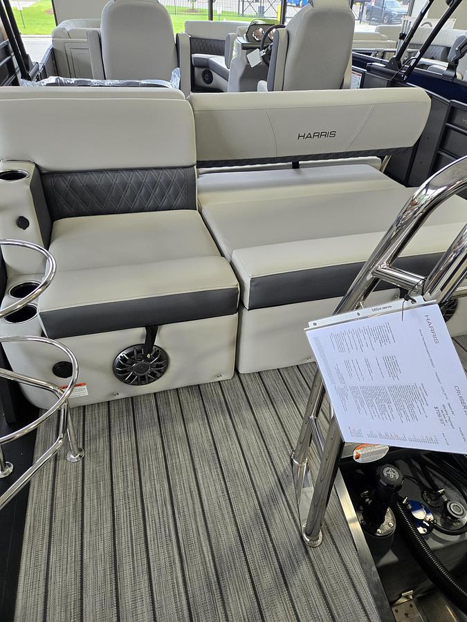 2027 Harris Cruiser 230 SLDH Tri-Toon W/Mercury 200HP