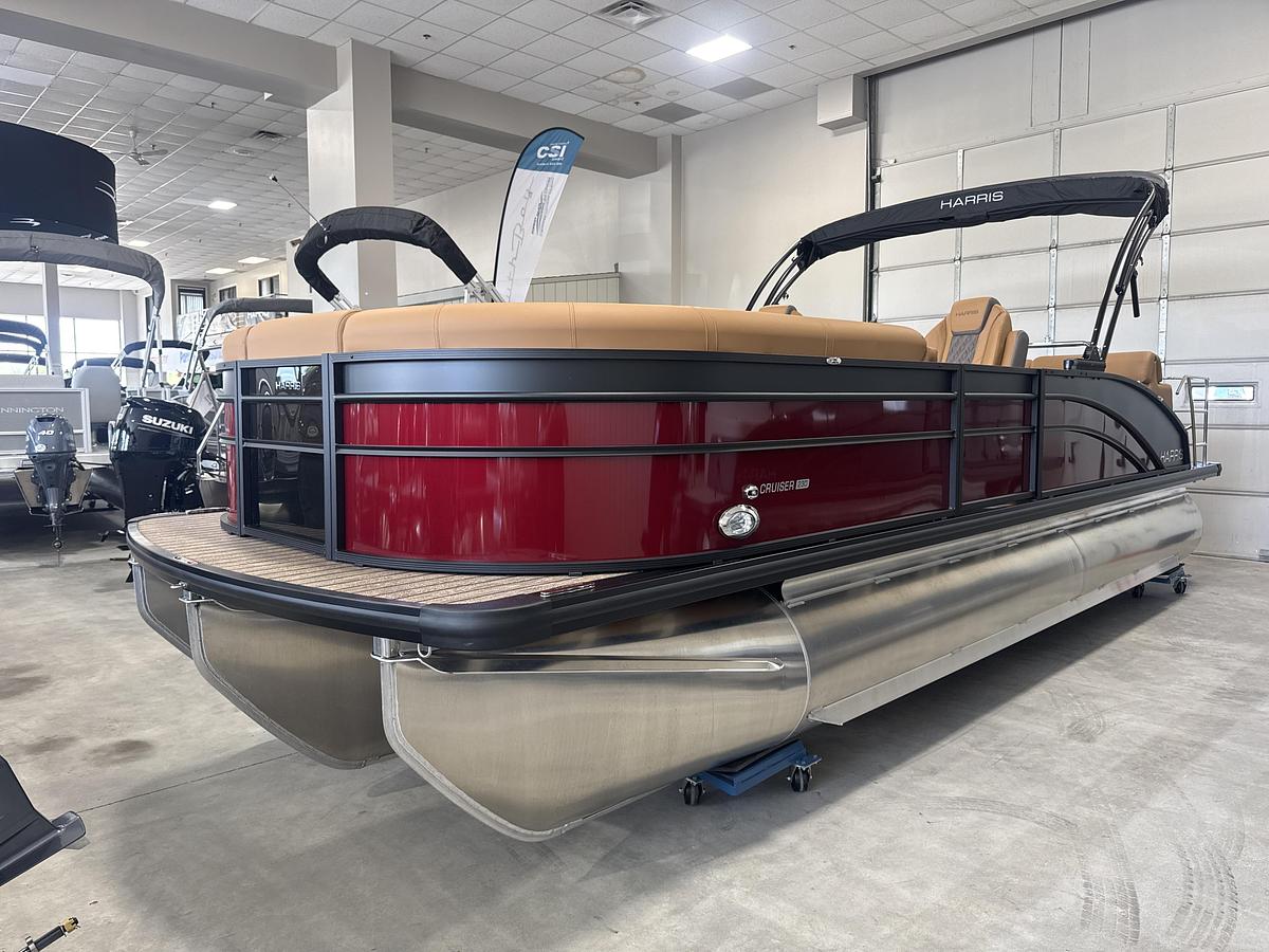 2027 Harris Cruiser 230 SLDH Tri-Toon W/Mercury 200HP