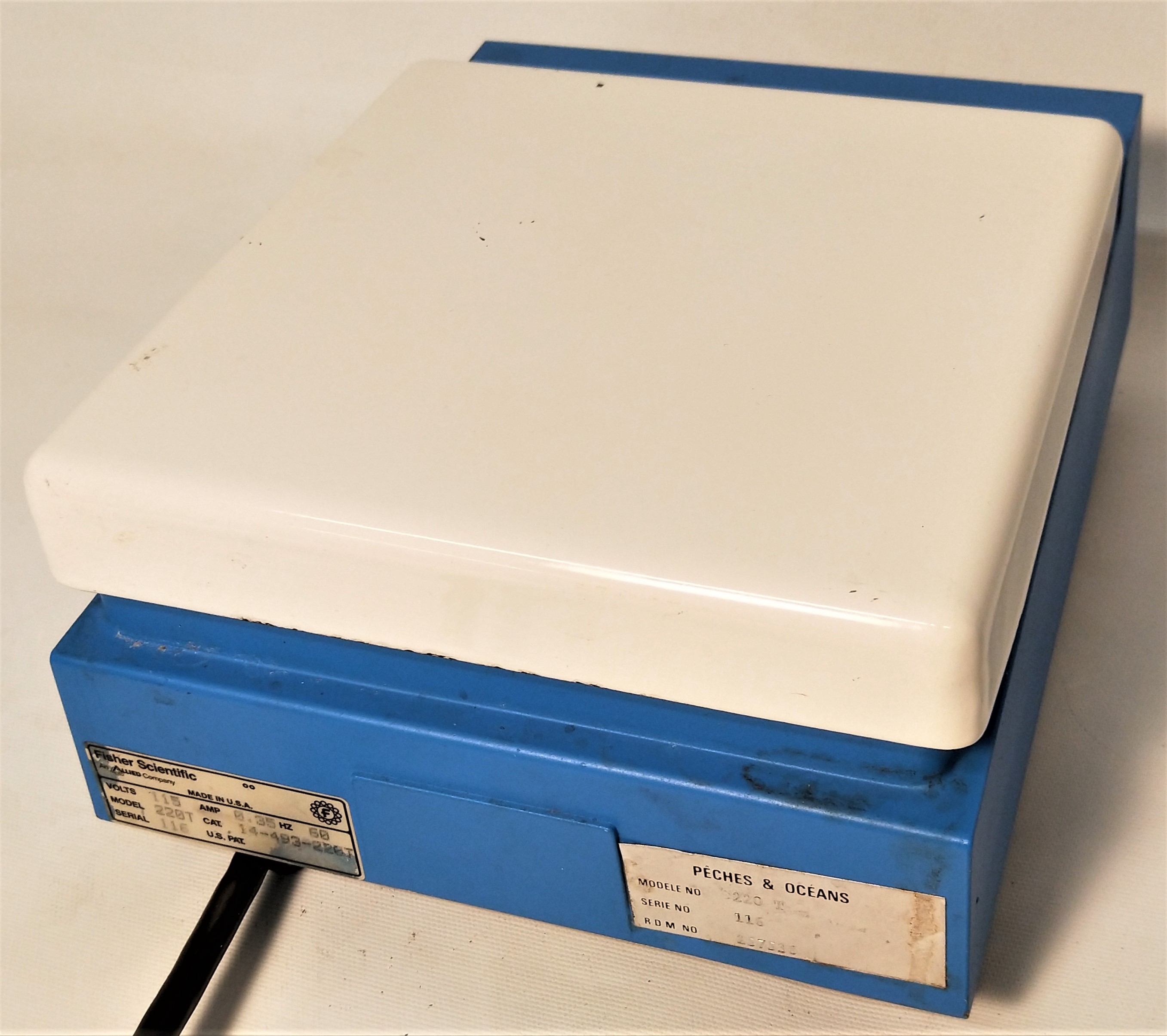 Used Fisher Thermix 220T Magnetic Stirrer - 7" x 7" Plate