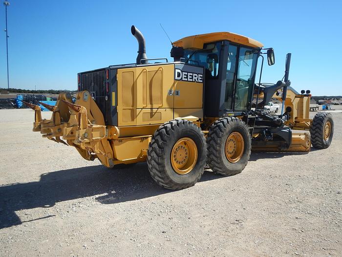 Used 2011 John Deere 672G 6wd Motor Grader
