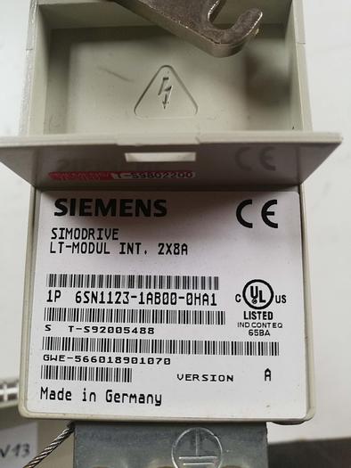 Used Siemens 6SN1123-1AB00-0HA1 + 6SN1118-0NH01-0AA0