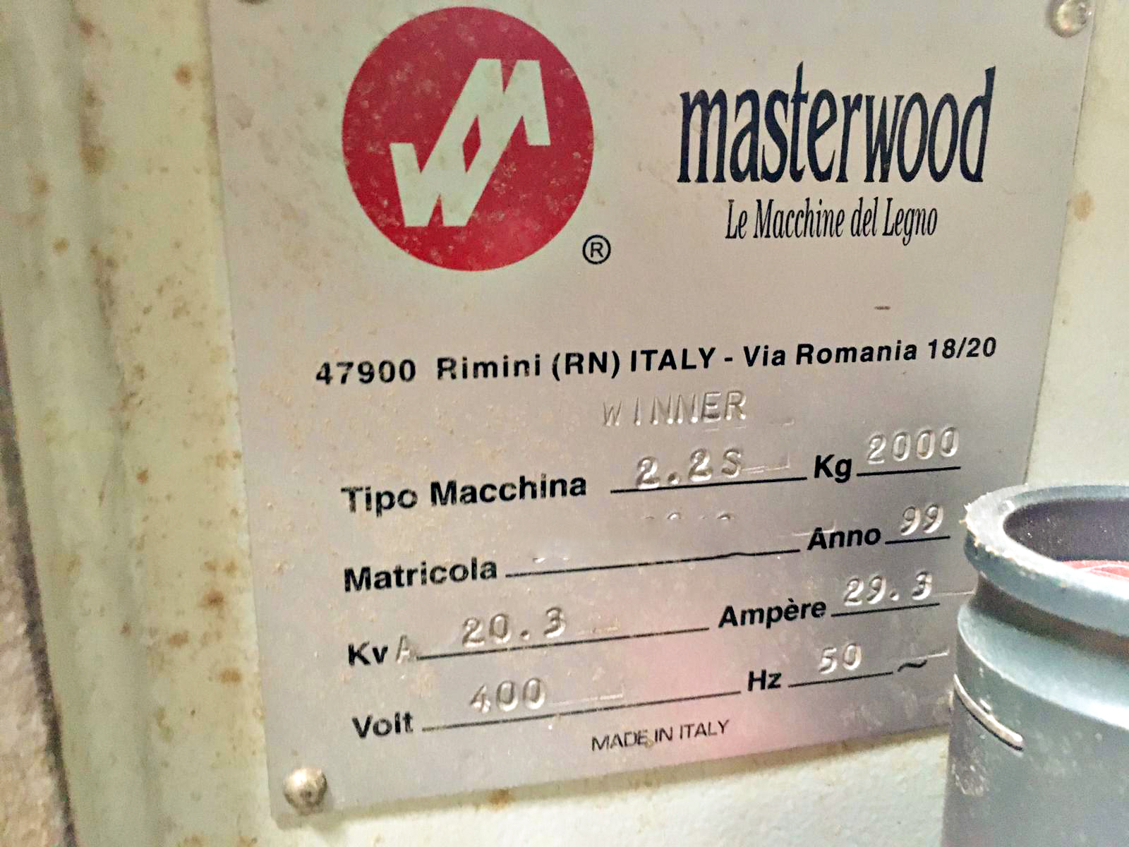 Used Masterwood winner 2.2 S - 1999