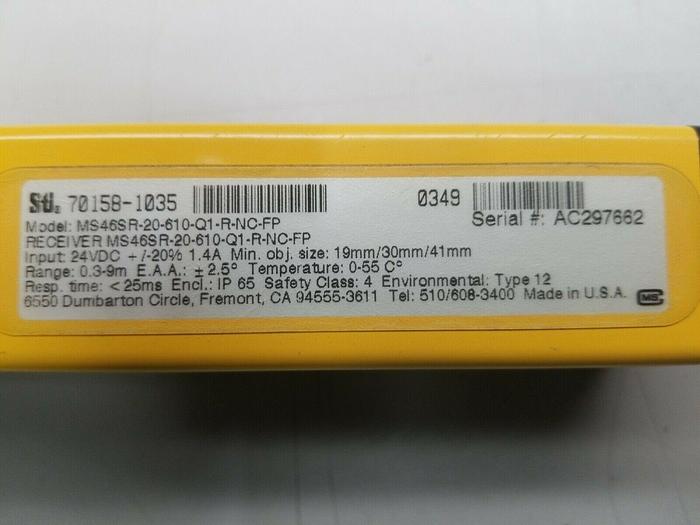 Used Sti 70158-1035, MS46SR-20-610-Q1-R-NC-FP