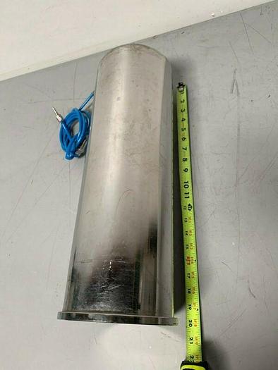 Used Sartorius 10 Liter Stainless Steel 20" x 7" Vessel w/ Pneumatic Hose