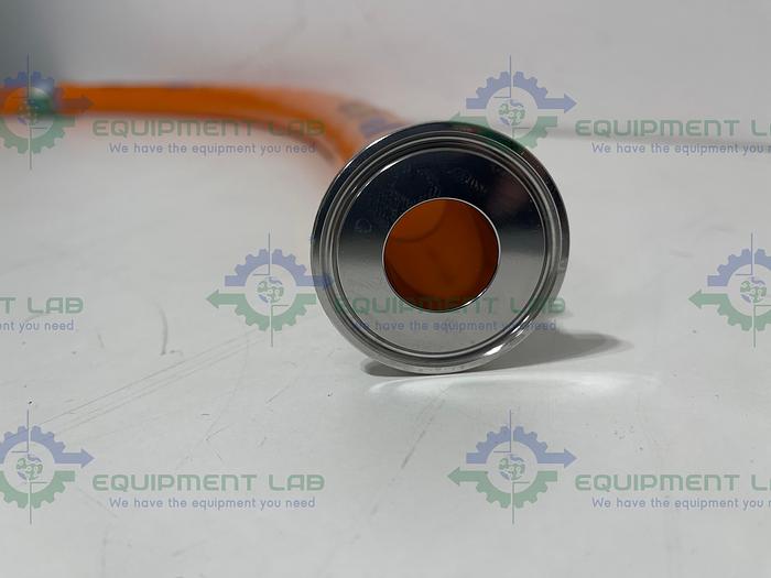 Used Saint Gobain HOSSMP-16 Pure Fit 48" Hose w/ 1" Sanitary Fitting 125PSI at 20°C