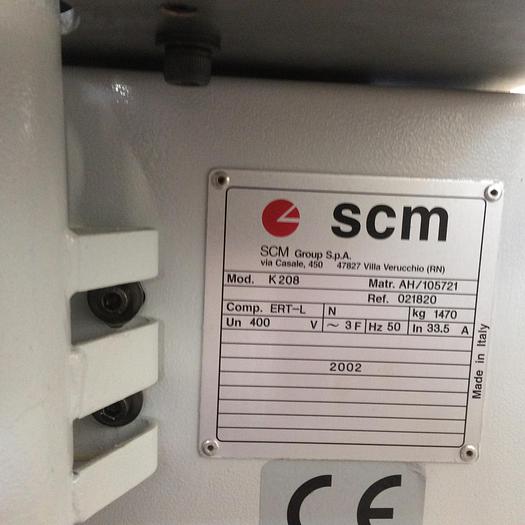 Refurbished Scm group K208