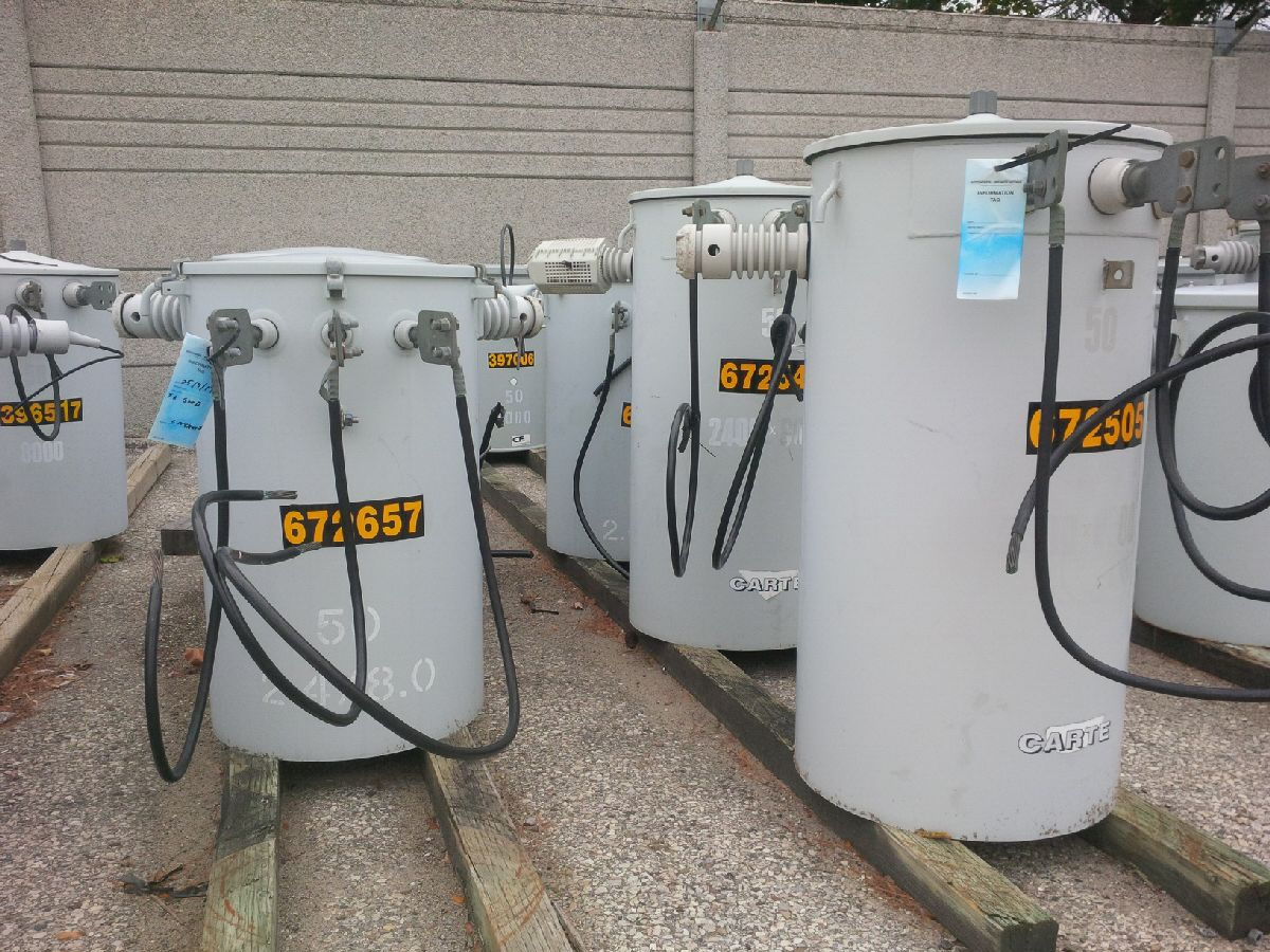 1 Lot of Pole Mount Transformers