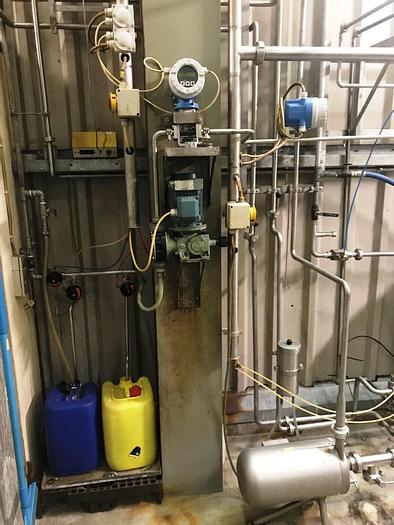 Used 2-step falling-film vacuum evaporator