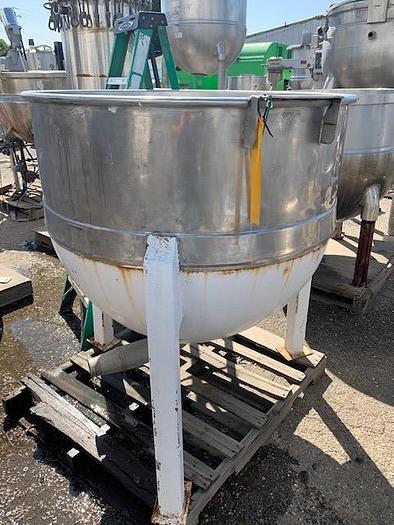 Used Lee Metals 150 Gal. Jacketed Kettle