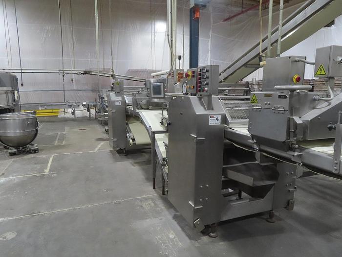 Used Moline Cinnamon Roll Line