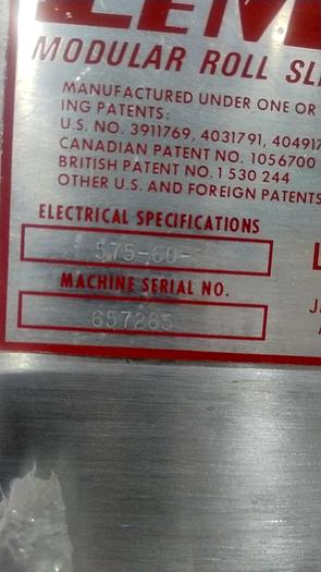 Used LeMatic - Modular Roll Slicing System 