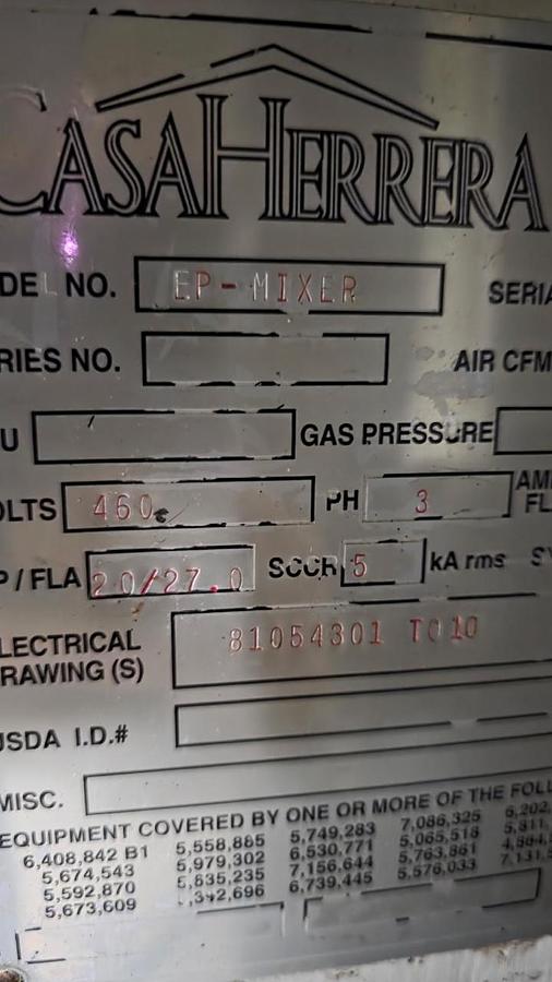 Used Casa Herrera - Tortilla Chip Production Line