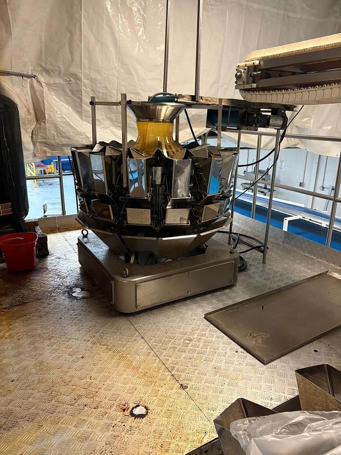 Used Used Doypack System with 14 Head Scale