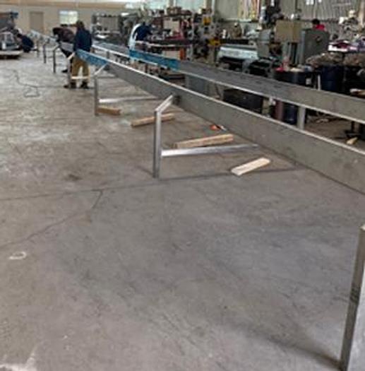 Used APV Rebuilt Cookie Line - Rotary Moulder, Over Band Wire Cut, Oven, Cooling Conveyor