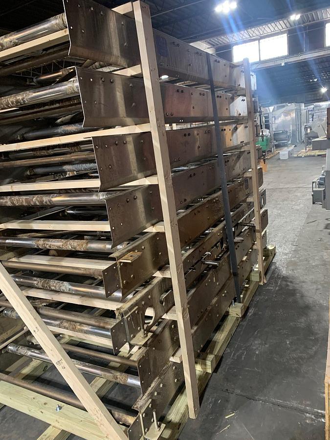 Used ONE METER WIDE NERCON COOLING CONVEYOR