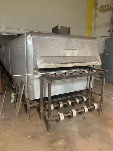 Used APV 1.2 Meter x 180' 3 Zone Dual Burner Oven