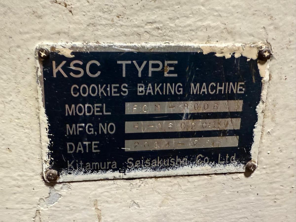 Used 2005 Kitamura FCM8006W - Fortune Cookie Baking Machine