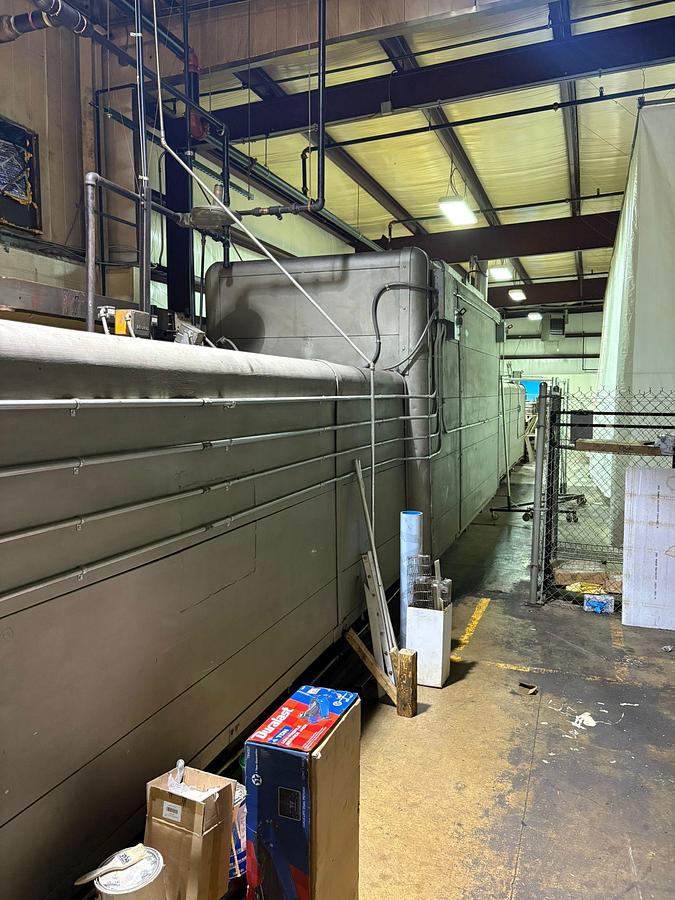 Used Used 3 Zone 200 Foot Baking Oven - Ready to be removed