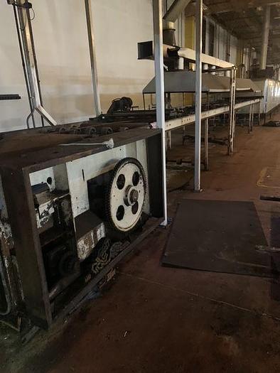 Used APV 1.2 Meter x 180' 3 Zone Dual Burner Oven