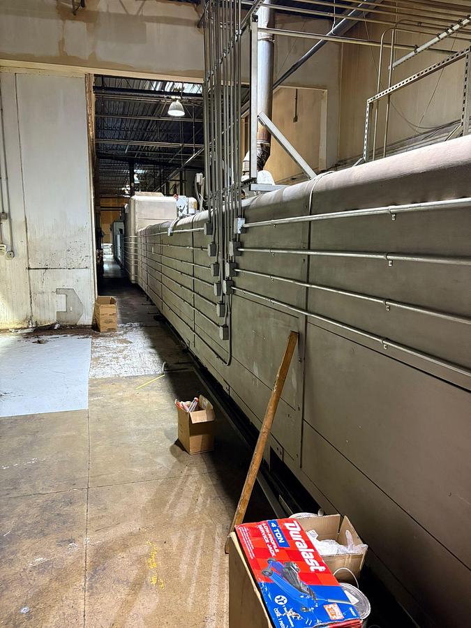 Used Used 3 Zone 200 Foot Baking Oven - Ready to be removed