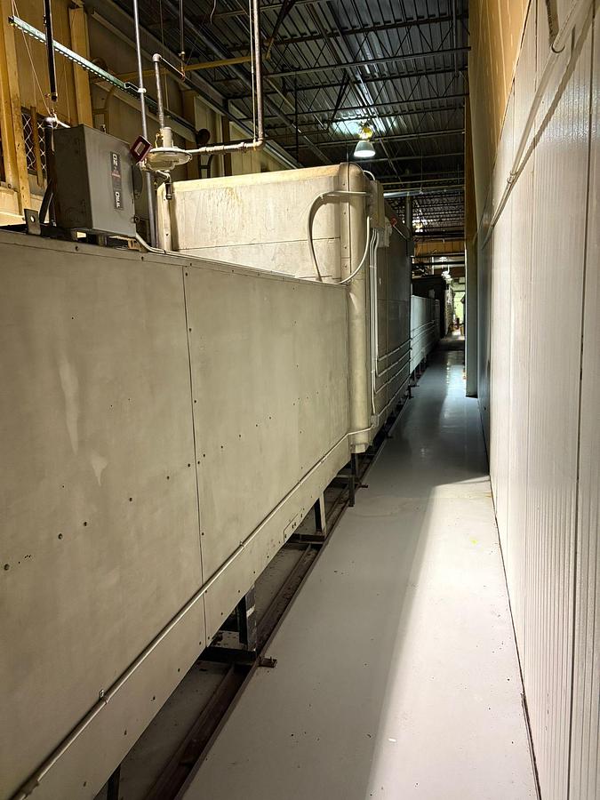 Used Used 3 Zone 200 Foot Baking Oven - Ready to be removed