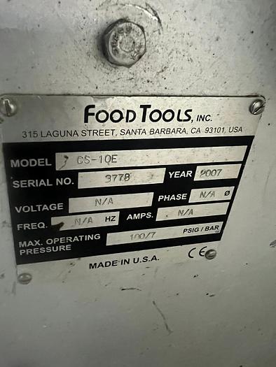 Used Food Tools  CS-10E