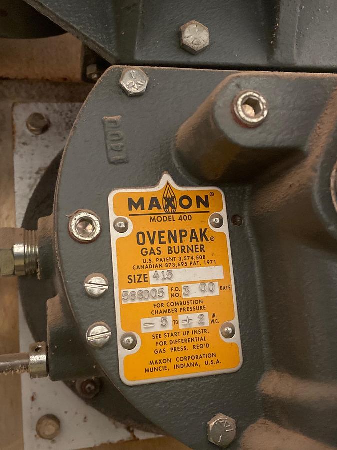 Used 2004 Baker Perkins 48" Indirect Fired Tunnel Oven