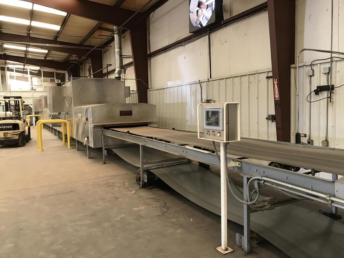 Used 2004 Baker Perkins 48" Indirect Fired Tunnel Oven