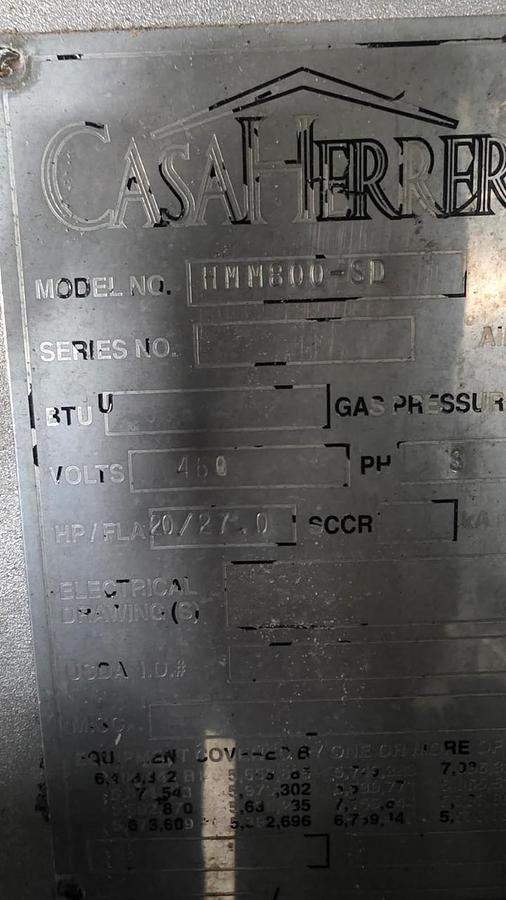 Used Casa Herrera - Tortilla Chip Production Line