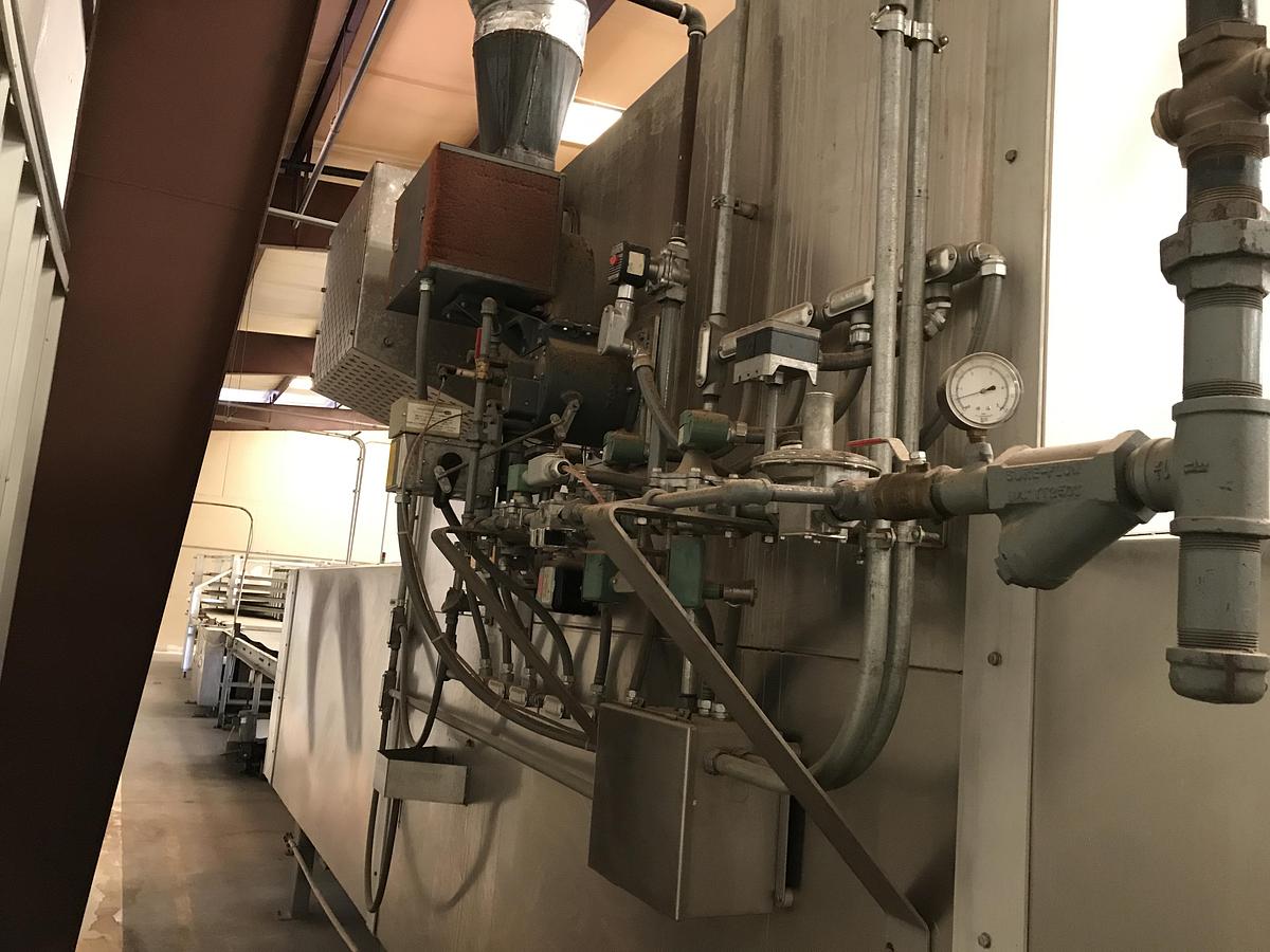 Used 2004 Baker Perkins 48" Indirect Fired Tunnel Oven