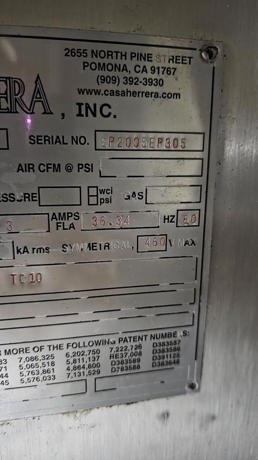 Used Casa Herrera - Tortilla Chip Production Line