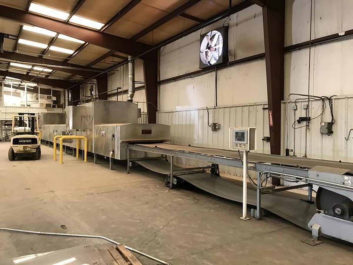 Used 2004 Baker Perkins 48" Indirect Fired Tunnel Oven