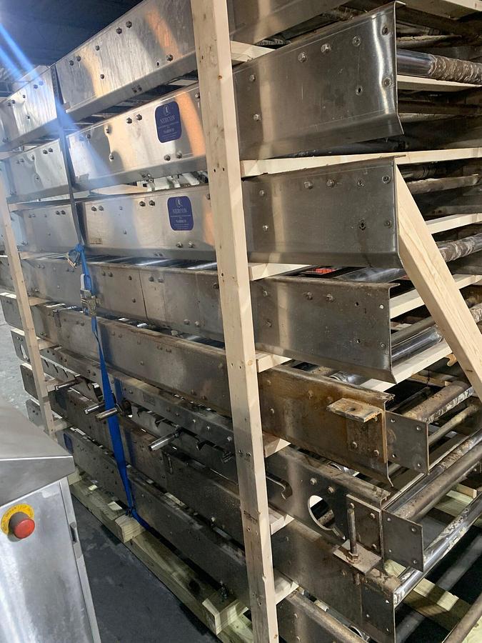 Used ONE METER WIDE NERCON COOLING CONVEYOR