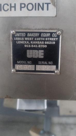 Used Unite Bakery Equipment TS90 - Hinge Slicer