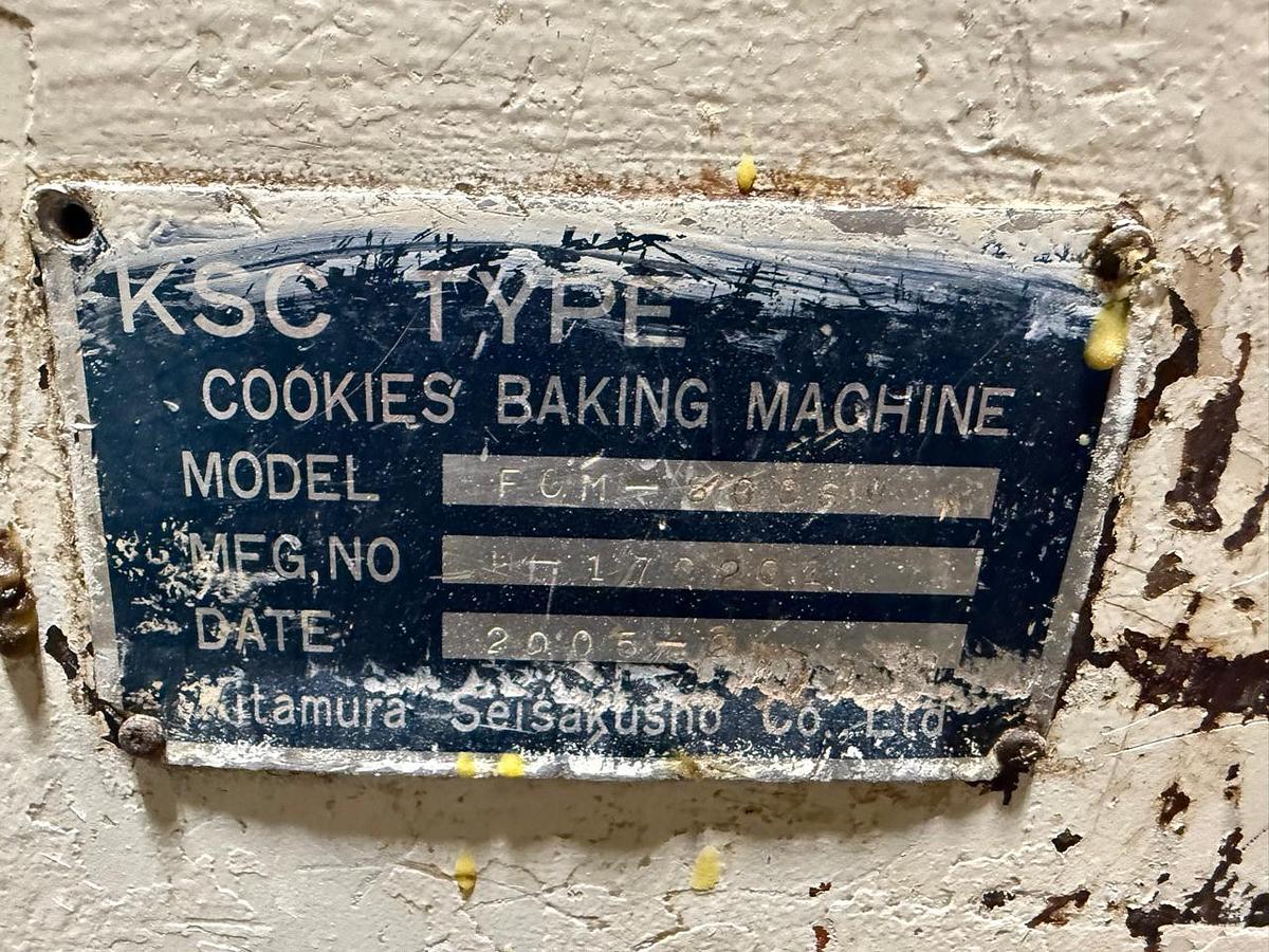 Used 2005 Kitamura FCM8006W - Fortune Cookie Baking Machine