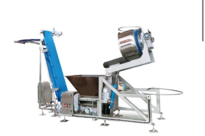 Used BME Dough Dump, Chunking and Feed System 