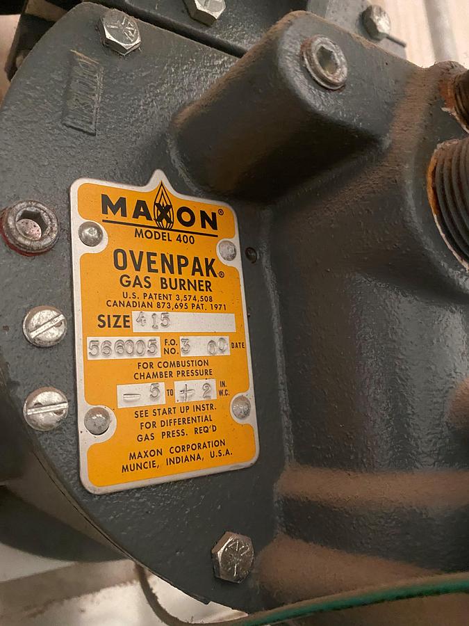 Used 2004 Baker Perkins 48" Indirect Fired Tunnel Oven