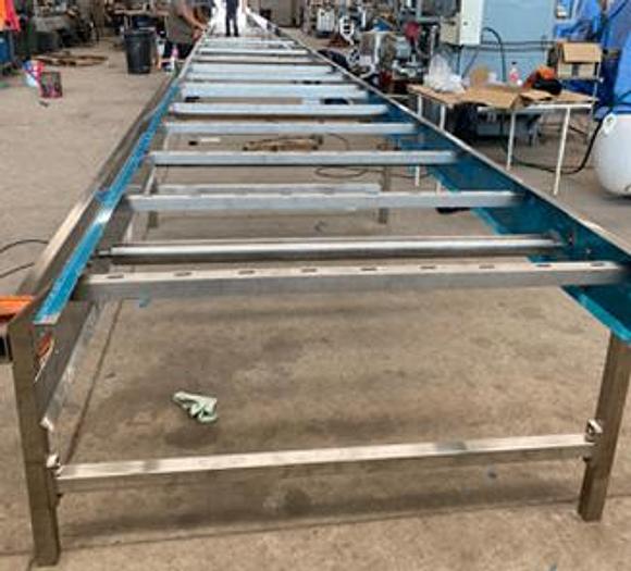 Used APV Rebuilt Cookie Line - Rotary Moulder, Over Band Wire Cut, Oven, Cooling Conveyor