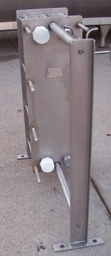 Used MUELLER AT10 DMF-81 PLATE COOLER HEAT EXCHANGER with NEW GASKETS #88C22321