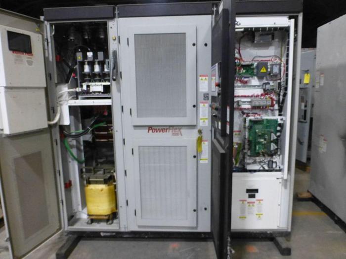 Used ALLEN BRADLEY POWERFLEX 7000 DRIVE SYSTEM
