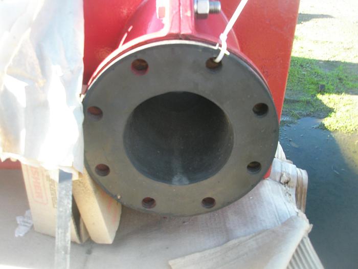 Unused Valve, Pinch, 6" X 4", Red Valve, Series 5200, #C738106